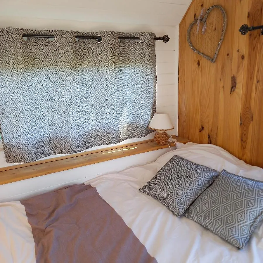 Campsite Camping Car Vintage Saint-Barthelemy-le-Plain France