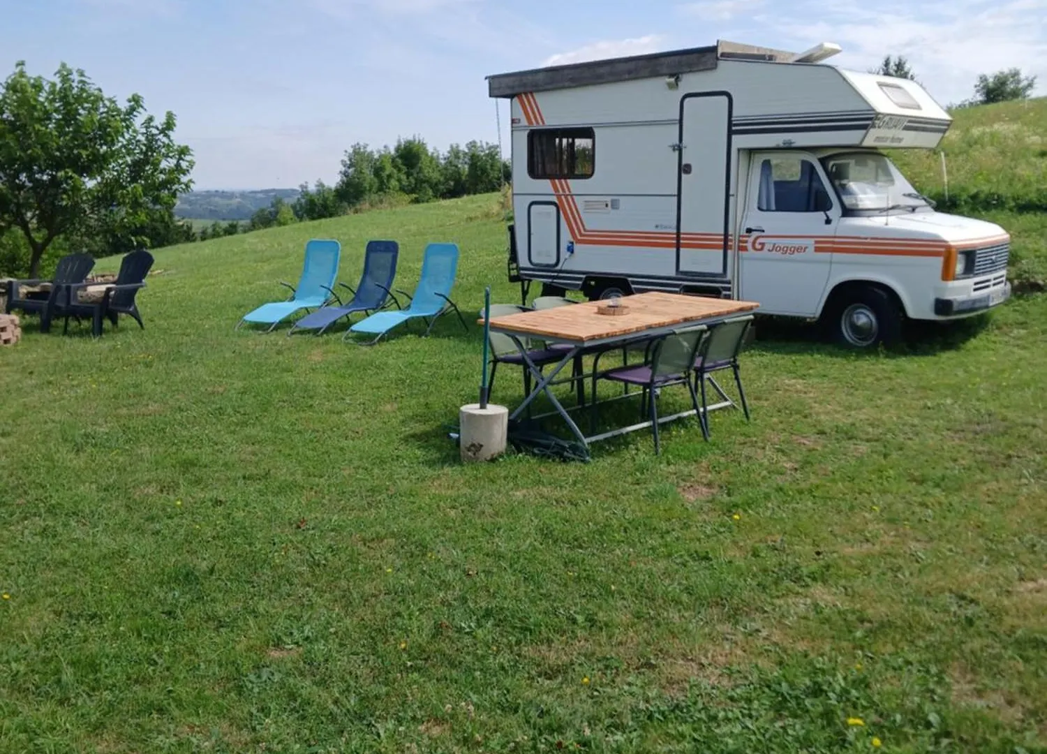 Camping Car Vintage Saint-Barthelemy-le-Plain